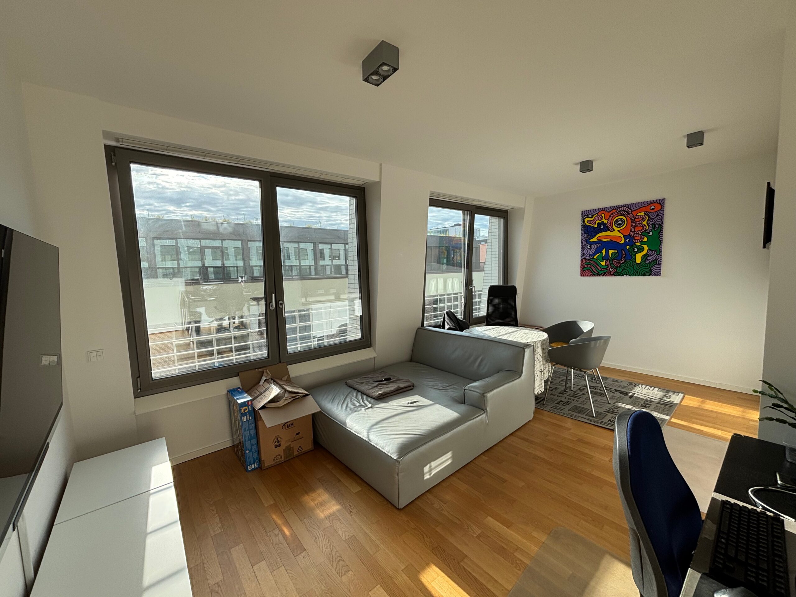 Hochwertige, vollmöblierte 2-Zimmer-Wohnung in der Maxvorstadt – zentrale Lage nahe Google
